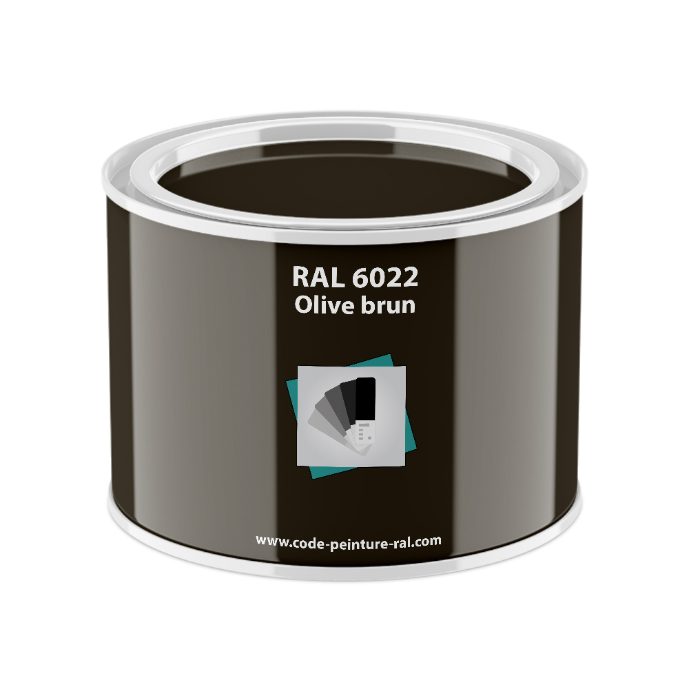 Pot RAL 6022 Olive brun