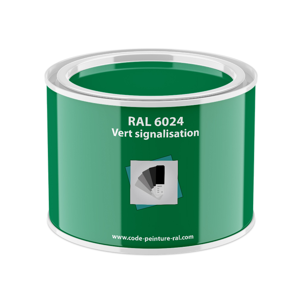 Pot RAL 6024 Vert signalisation