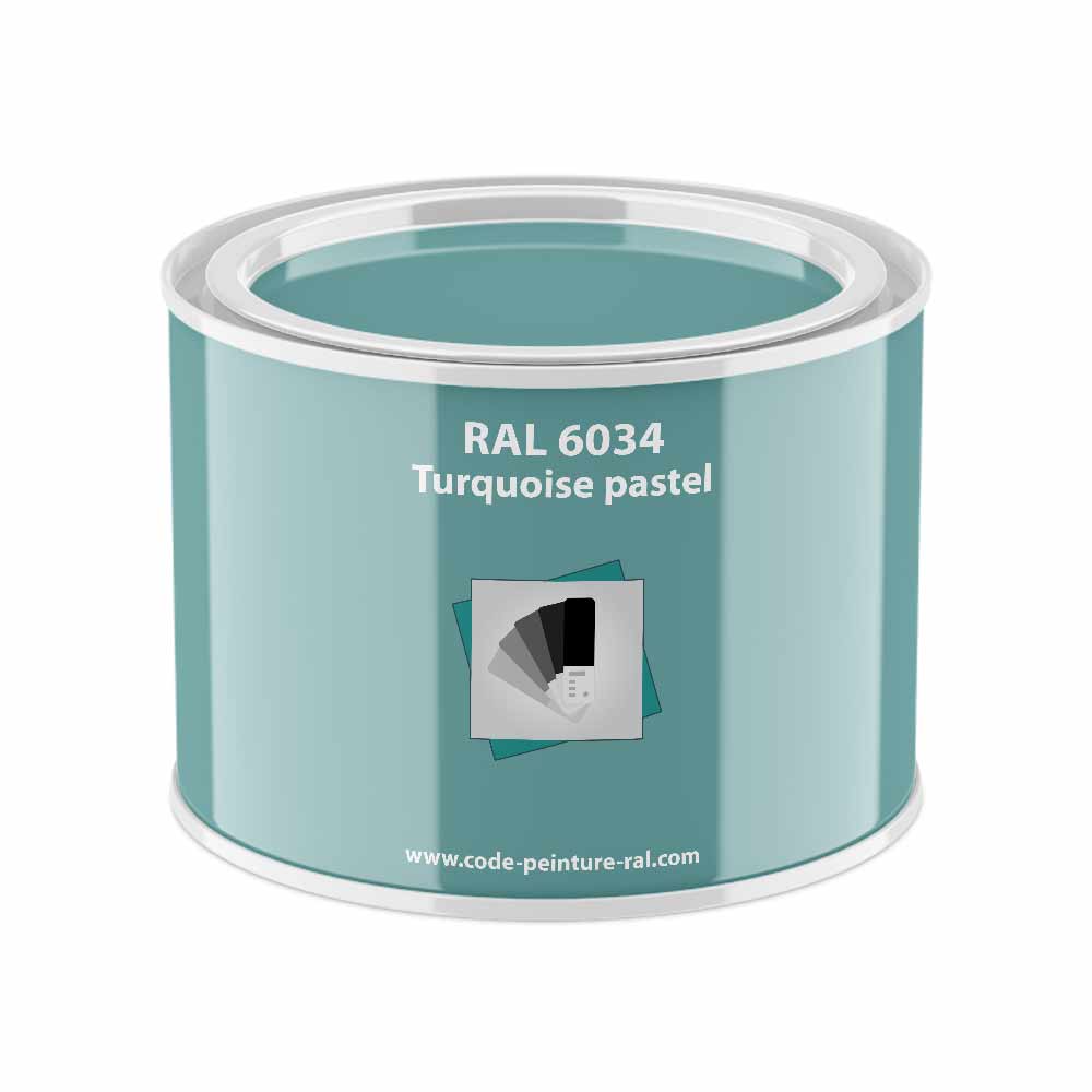 Pot RAL 6034 Turquoise pastel