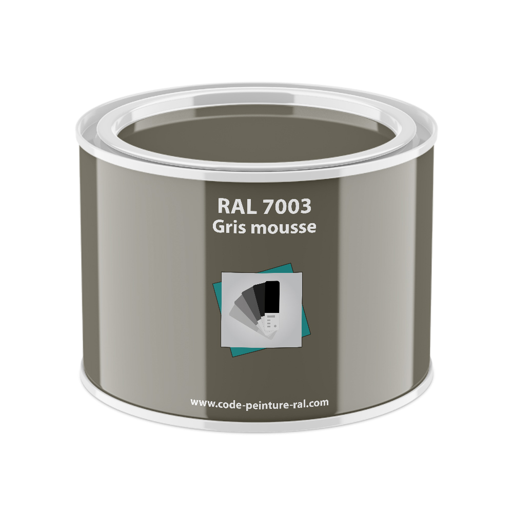 Pot RAL 7003 Gris mousse