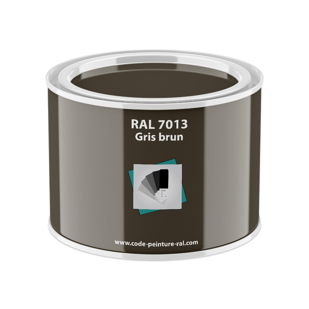 Pot RAL 7013 Gris brun