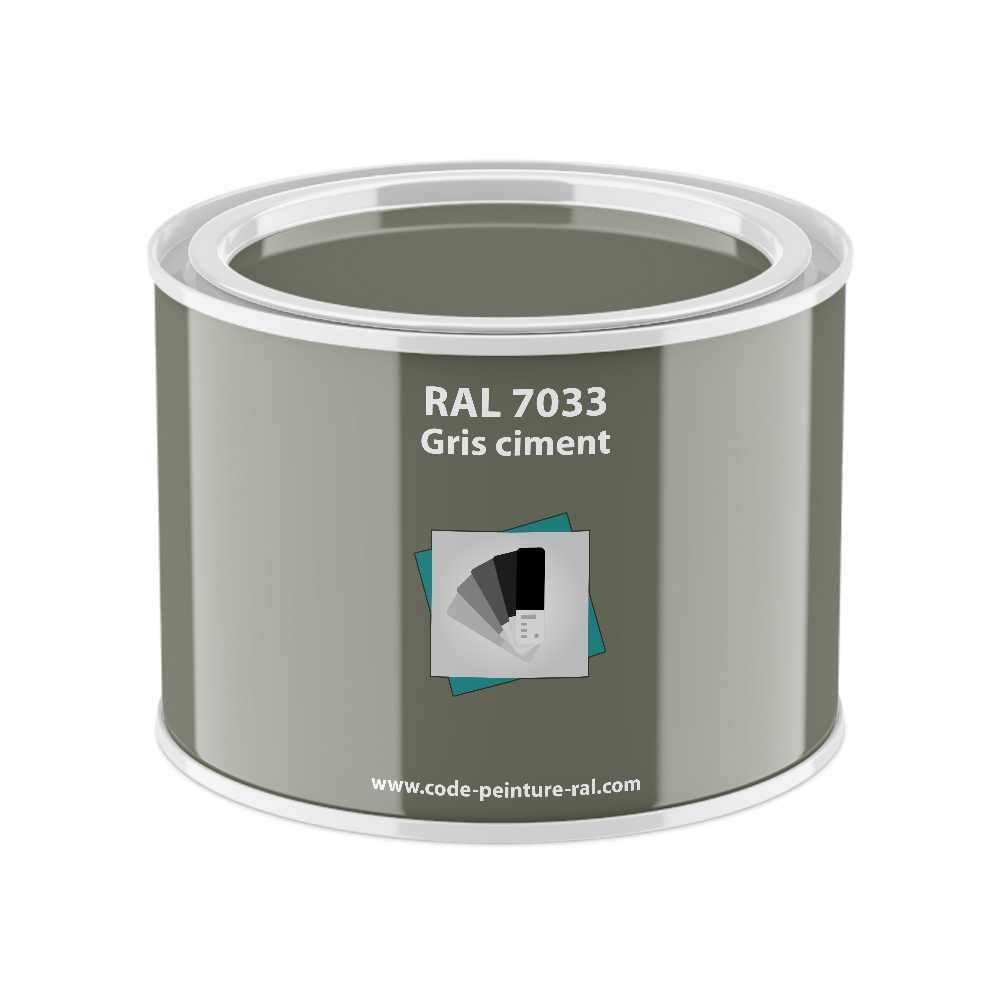 Pot RAL 7033 Gris ciment