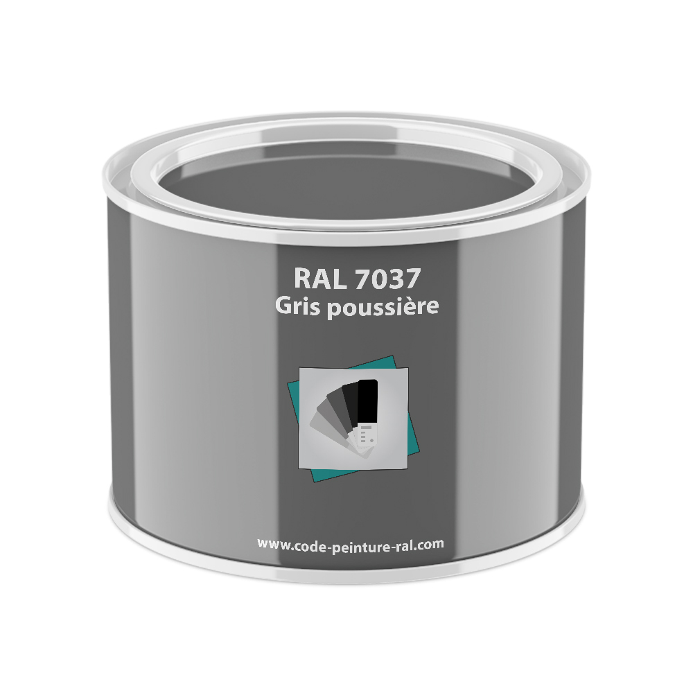 Pot RAL 7037 Gris poussière