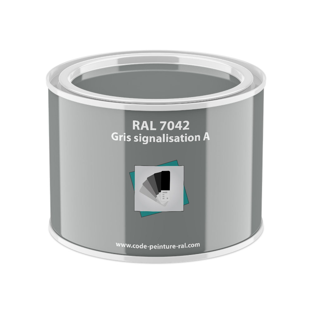 Pot RAL 7042 Gris signalisation A