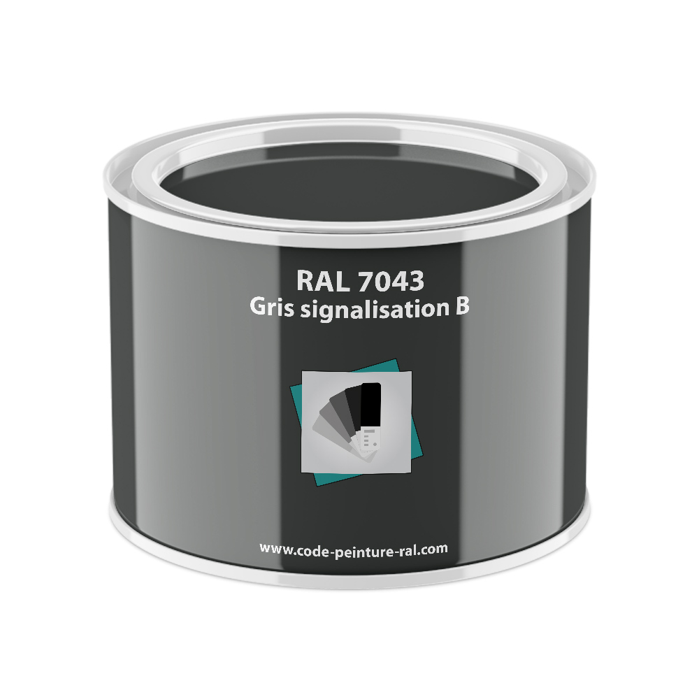 Pot RAL 7043 Gris signal B