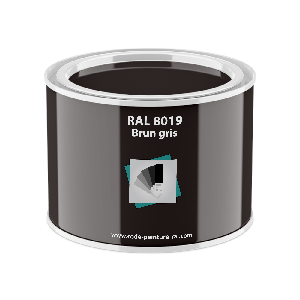 Pot RAL 8019 Brun gris
