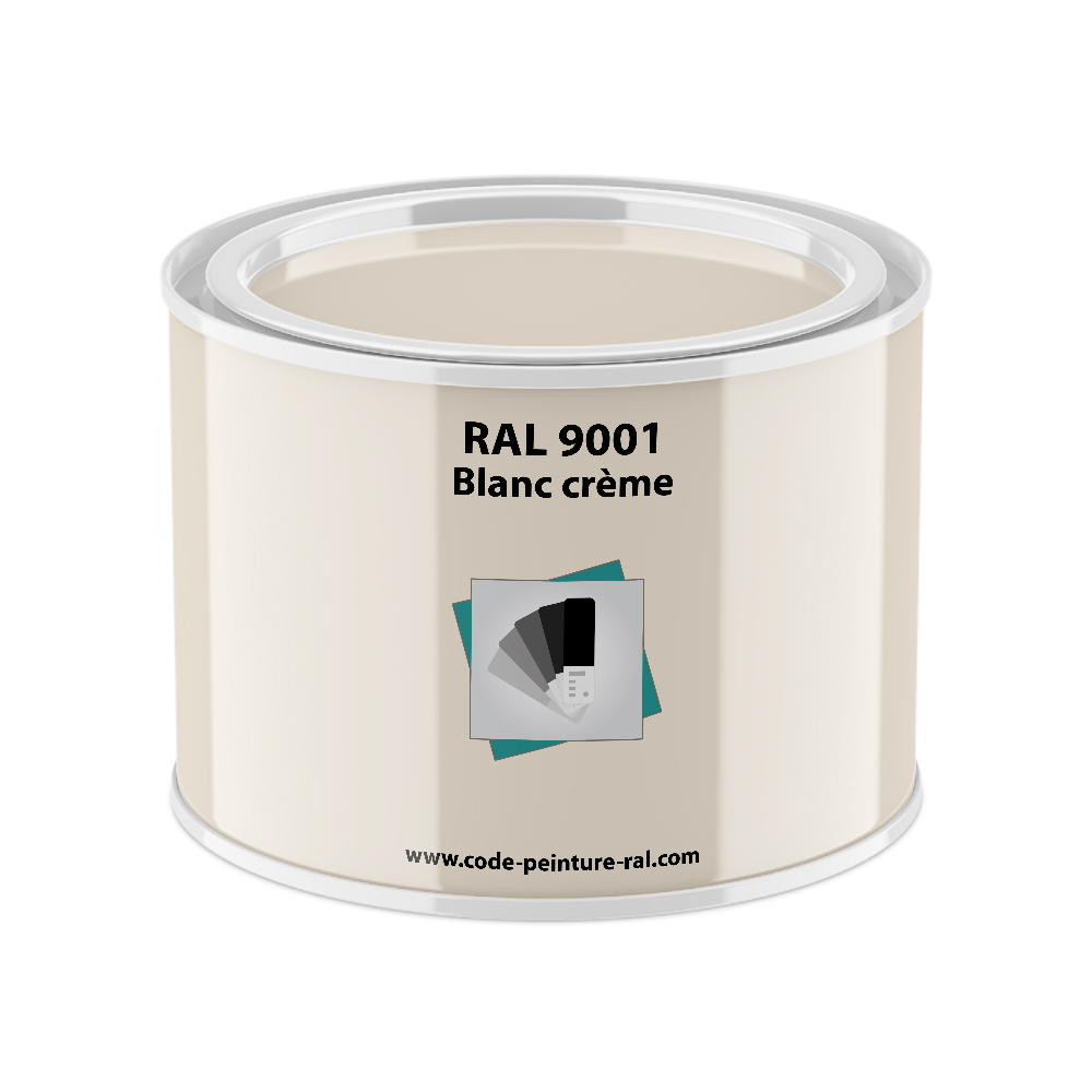 Pot RAL 9001 Blanc crème