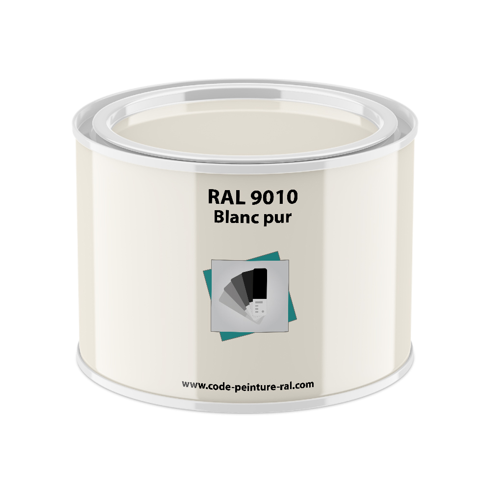 Pot RAL 9010 Blanc pur