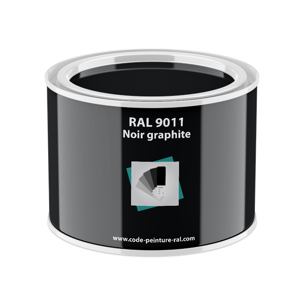 Pot RAL 9011 Noir graphite