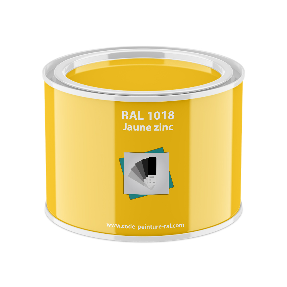 Pot RAL 1018 Jaune zinc