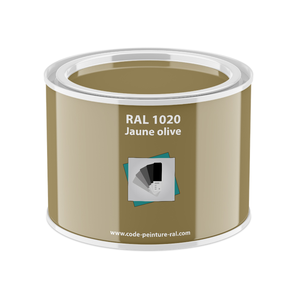 Pot RAL 1020 Jaune olive