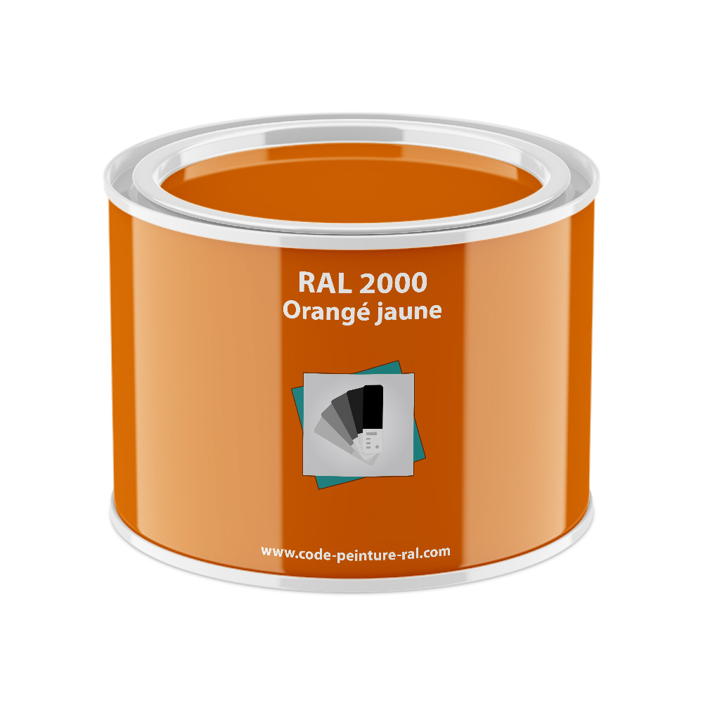 Pot RAL 2000 Orangé jaune
