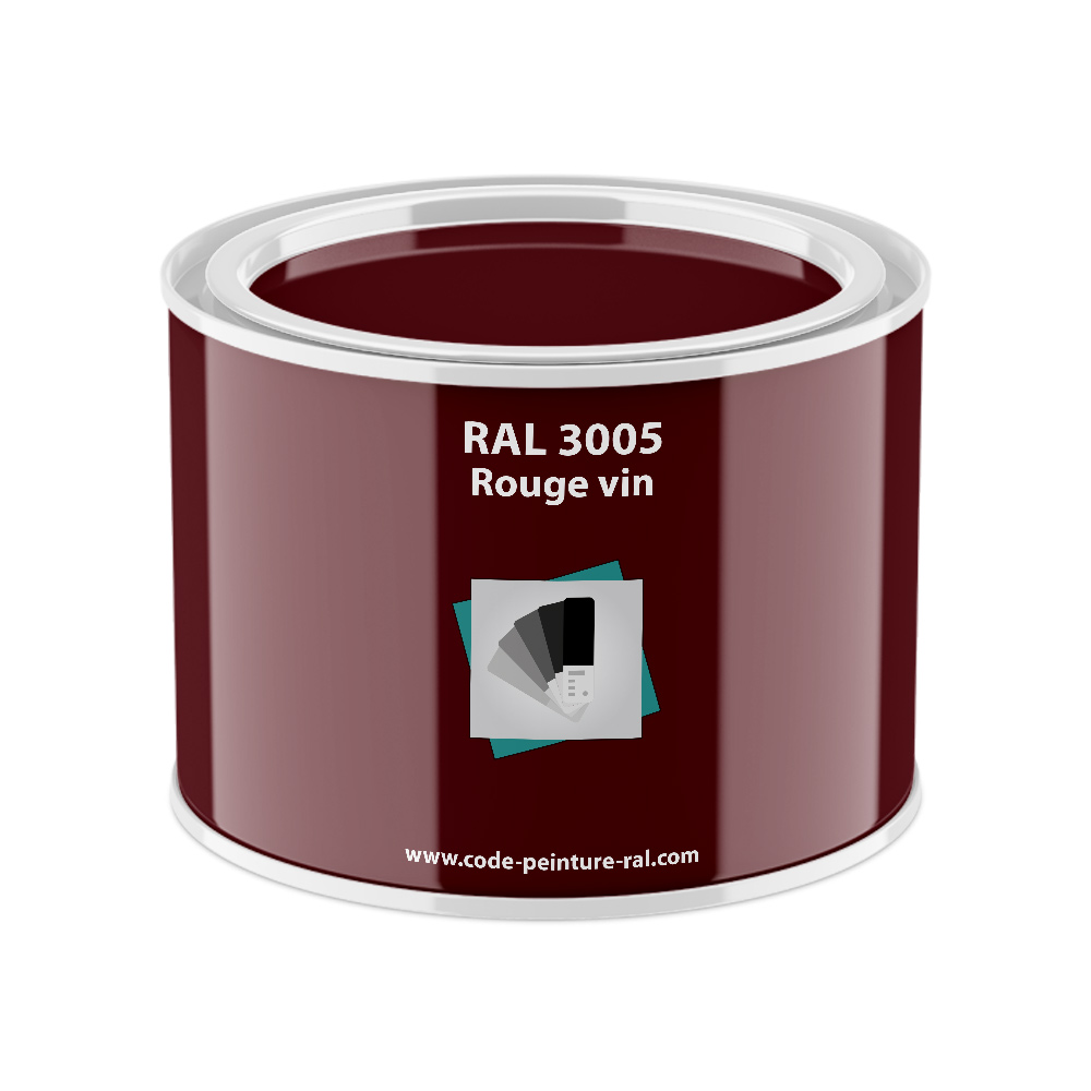 Pot RAL 3005 Rouge vin