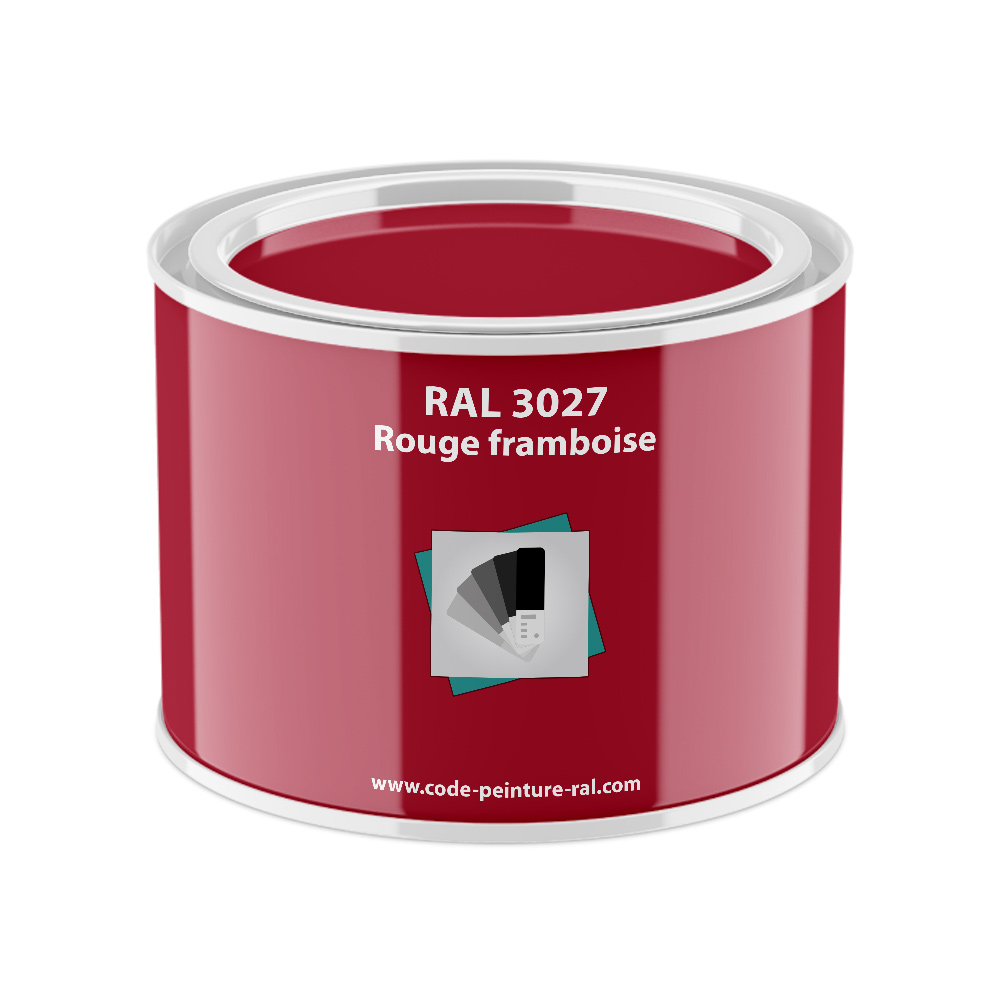 Pot RAL 3027 Rouge framboise